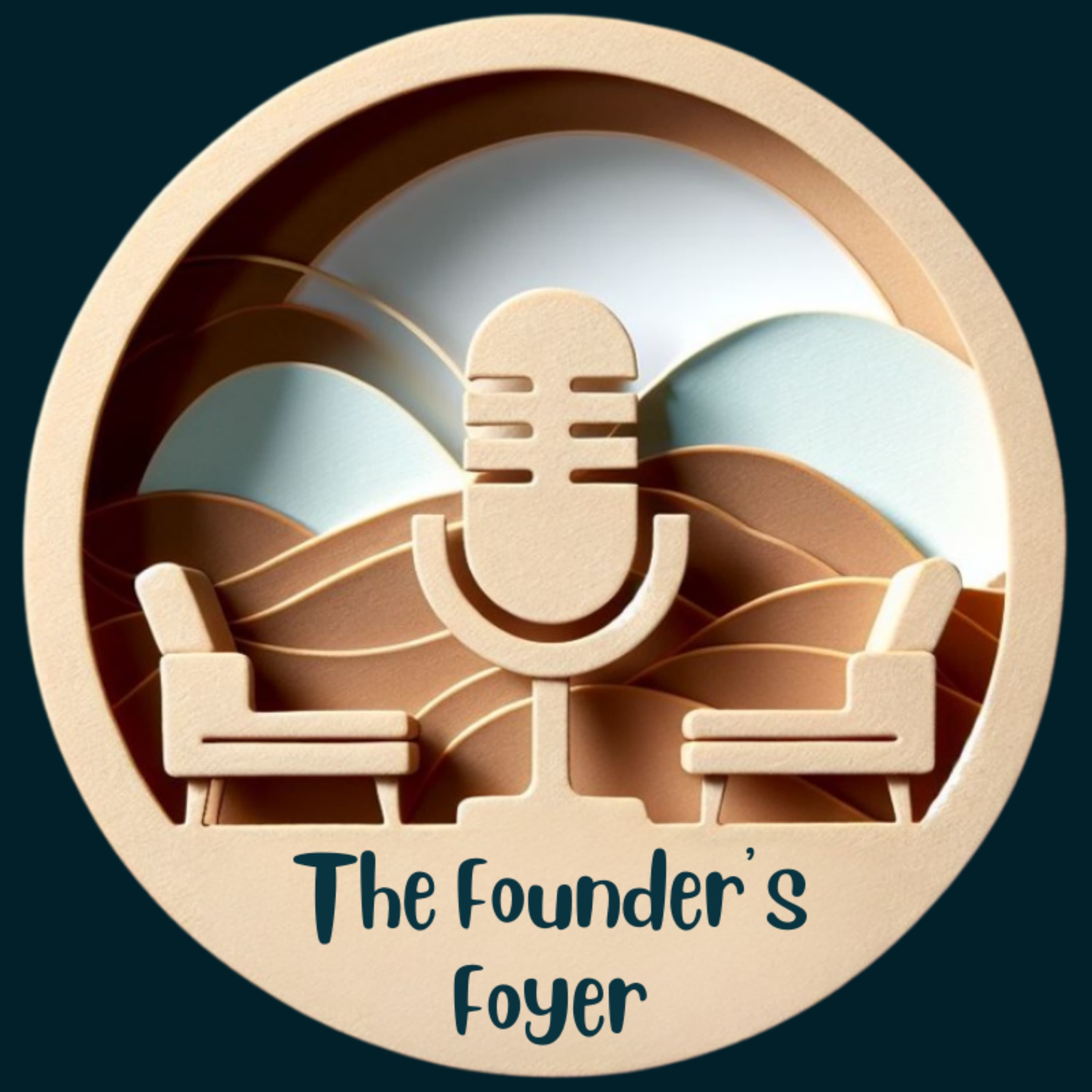 Cover art for #67 Electronics + AI 101: Building an $8 Game Console From Scratch | Sam Beek, AI Hardware at Schematik - The Founder's Foyer Podcast